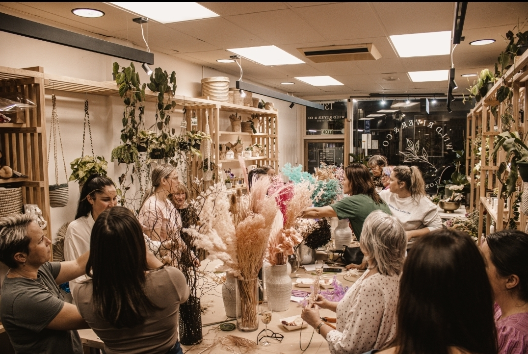 Floral Design Hamilton Dried Flower Courses Waikato Wild