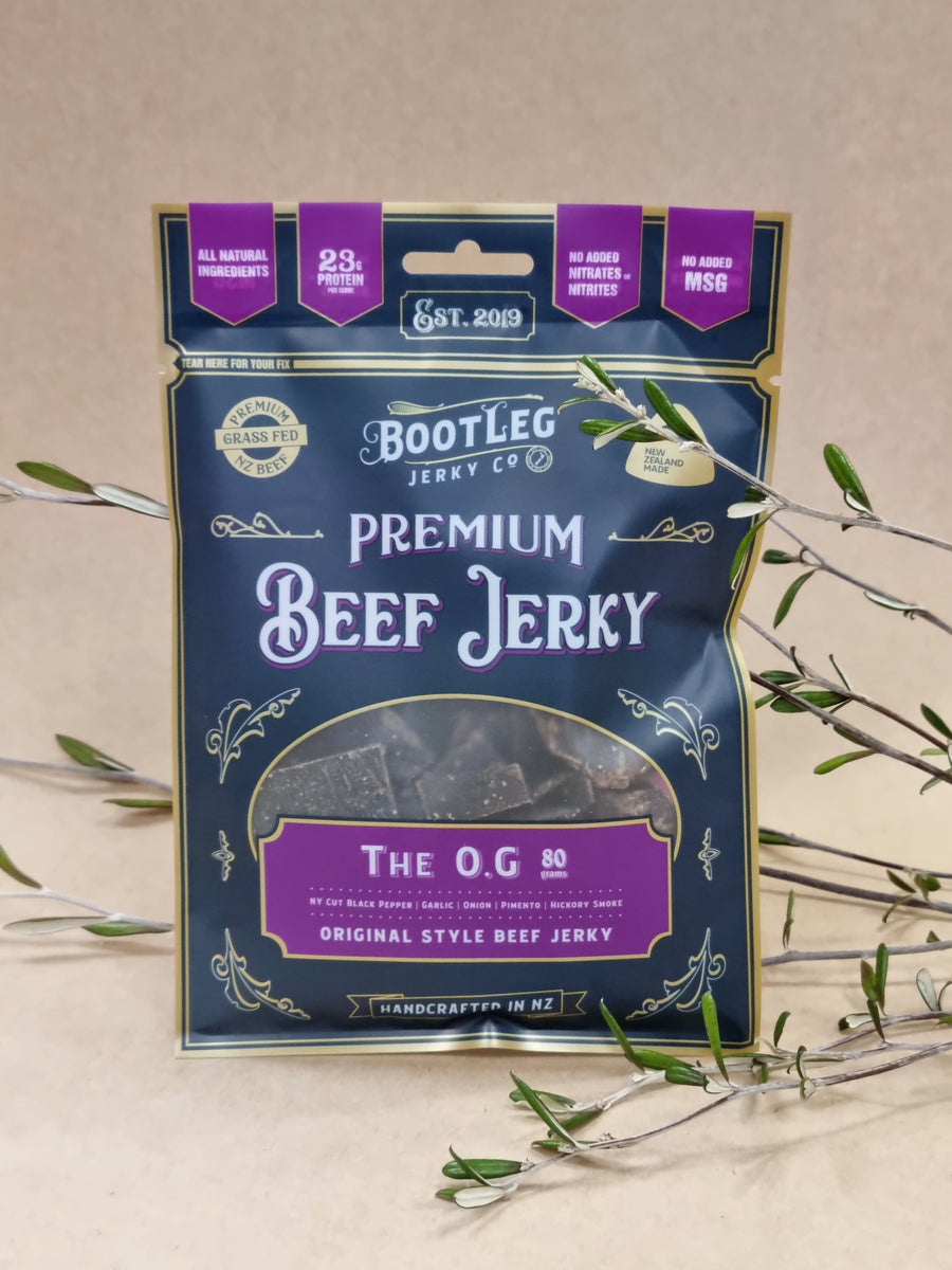 Bootleg Jerky Co Premium Beef Jerky Wild River and Co