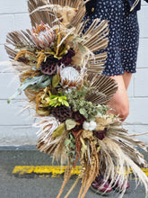 Load image into Gallery viewer, Large Earthy Half Wreath