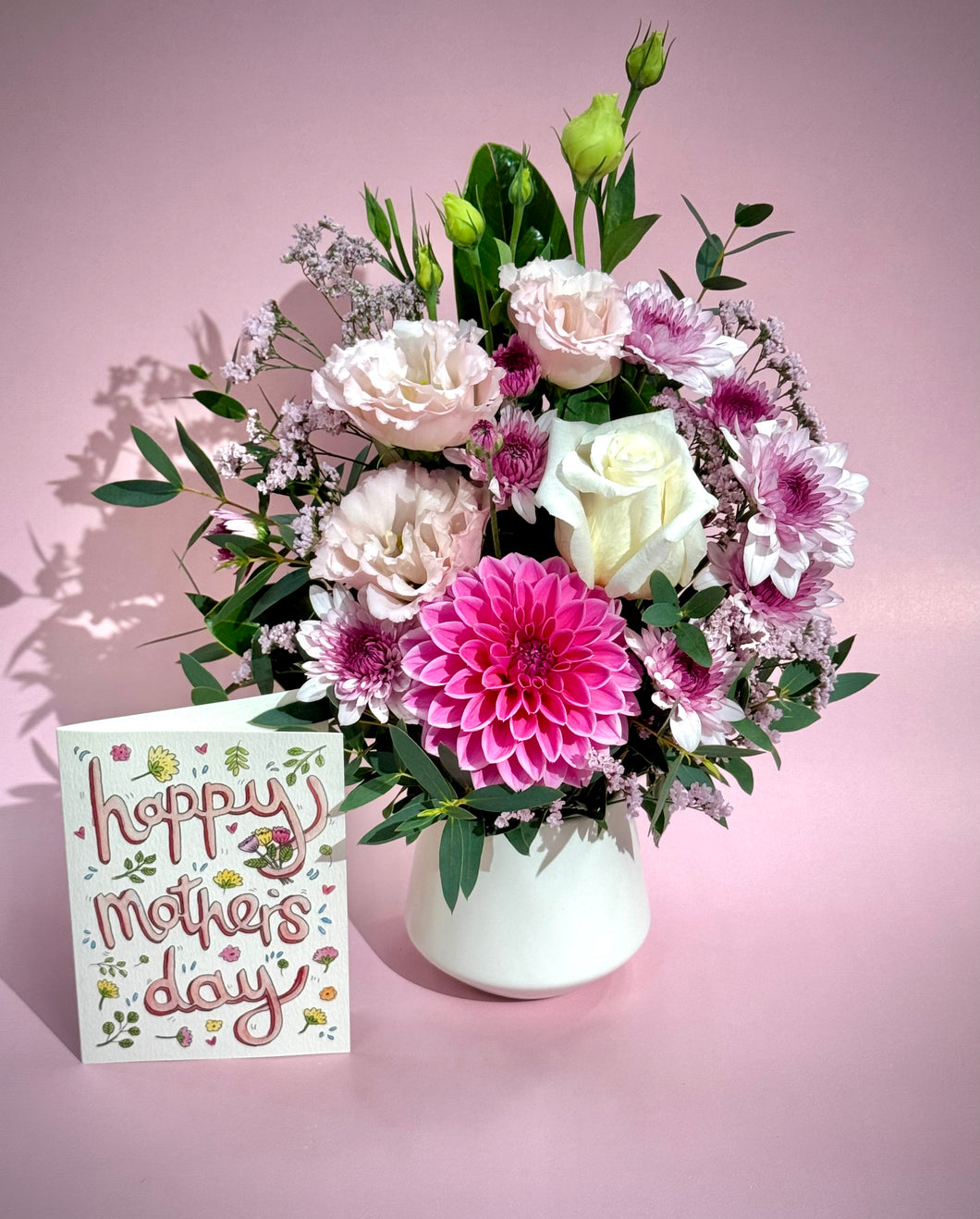 Petite Posy (in ceramic) + Mother’s Day Card