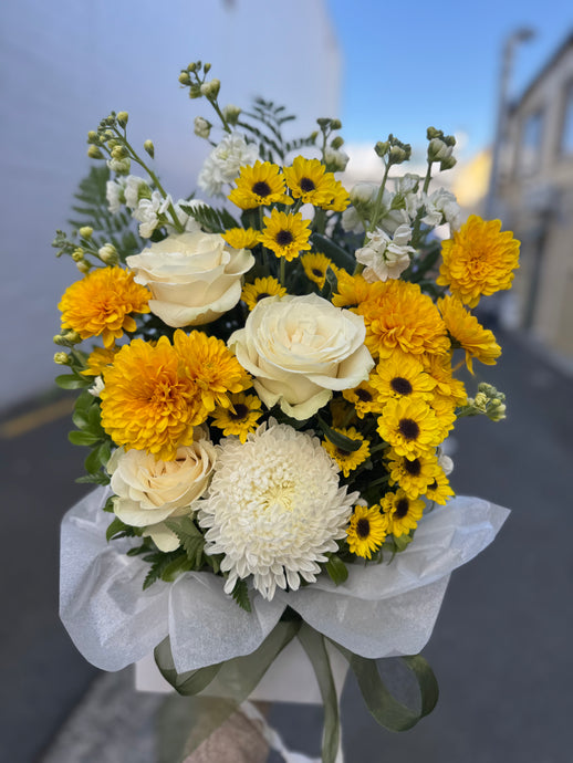 Lemon + White Arrangement