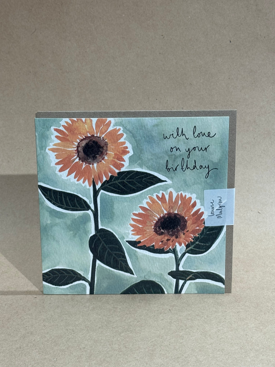‘With love on your birthday’ Gift Card
