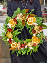 Load image into Gallery viewer, Medium Christmas Wreath (PRE-ORDER)