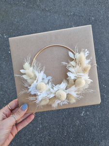 White Mini Wreath