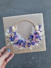 Load image into Gallery viewer, Blue + Purple Mini Wreath