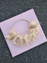 Load image into Gallery viewer, Light Pink + Purple Mini Wreath