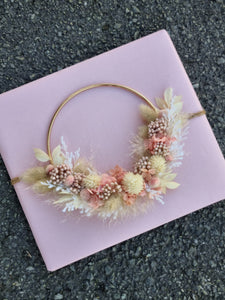 Pink + White Mini Wreath