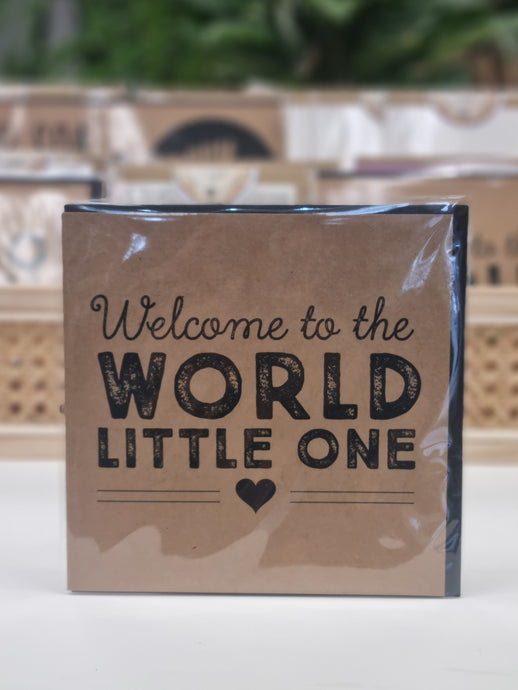 'Welcome little one' Gift Card