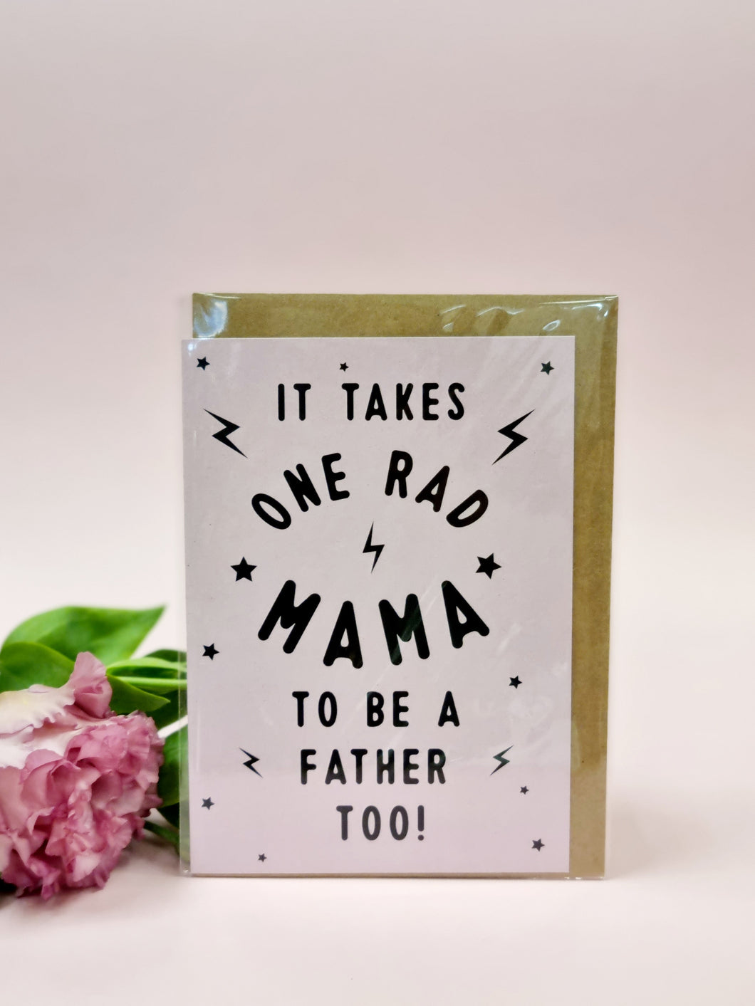 'One Rad Mama' card