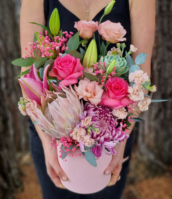Pink + Pastel Arrangement